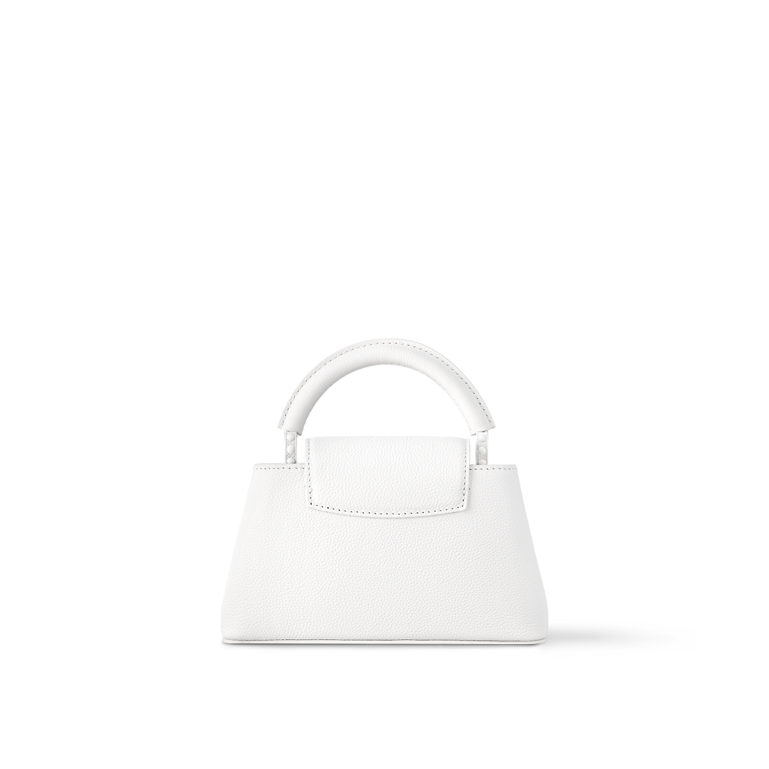 Capucines EastWest Mini Bag Luxury Capucines White LOUIS VUITTON